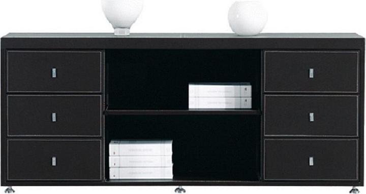 Image du produit Jet-Line Armoire de bureau Padova noir