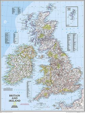 Produktbild National Geogr.Maps. Britain,Ireland