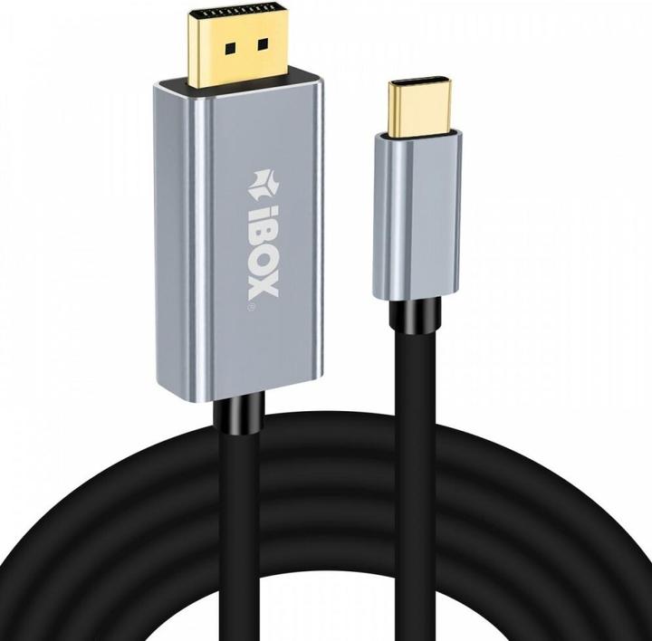 Actual product image iBox Cable USB-C DisplayPort ITVCDP4K (1.80 m, DisplayPort)