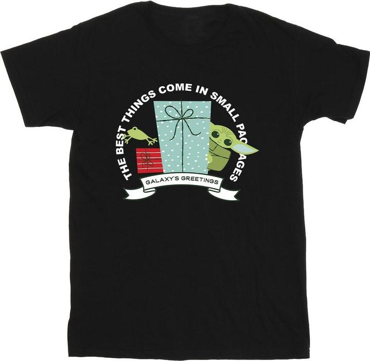 Star Wars The Mandalorian Galaxy's Greetings TShirt (M)