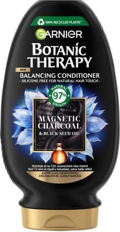Garnier Moisturizing conditioner for oily hair and dry hair ends Botanic Therapy Magnetic Charcoal (200 ml)