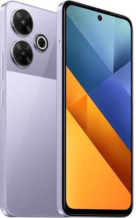 Actual product image Xiaomi Poco M6 EU (128 GB, Purple, 6.79", Hybrid Dual SIM, 4G)