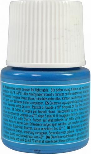 Actual product image Pebeo Setacolor Light Fabrics (Neon blue, 45 ml)