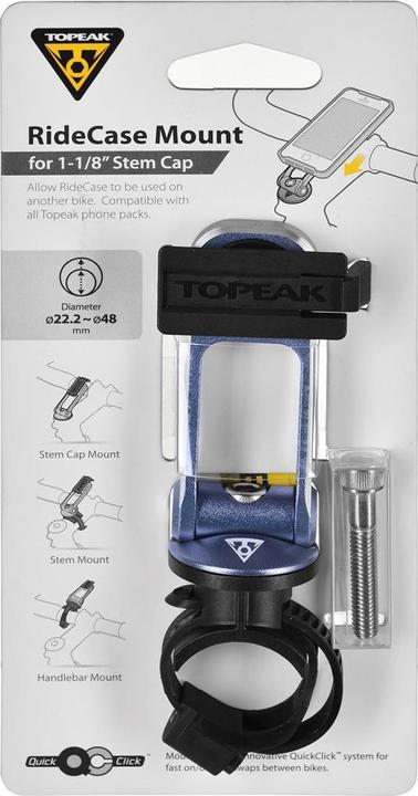 Actual product image Topeak RideCase II QuickClick Mount