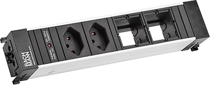 Produktbild Bachmann Steckdosenleiste Conference 2xCH T13 2xAbdeckung (2 x, Typ 13)
