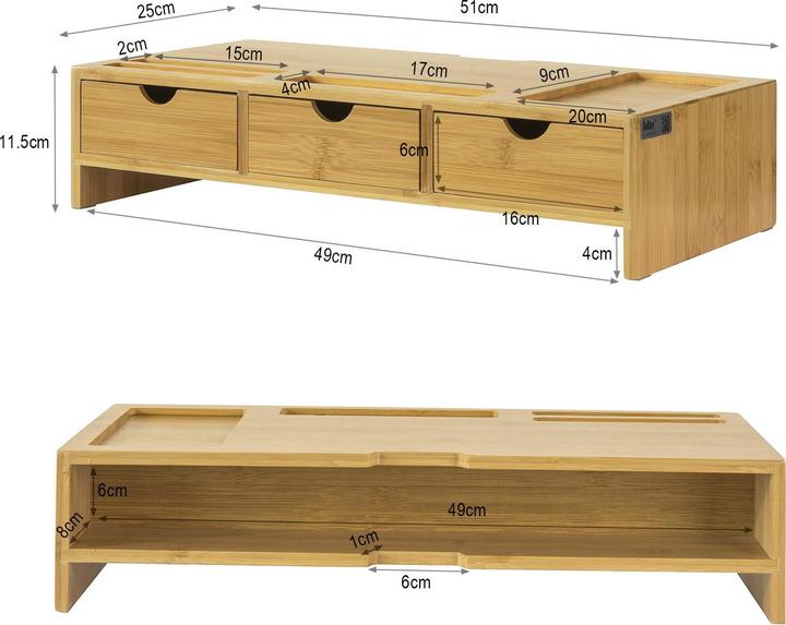 Produktbild SoBuy Monitorerhöhung