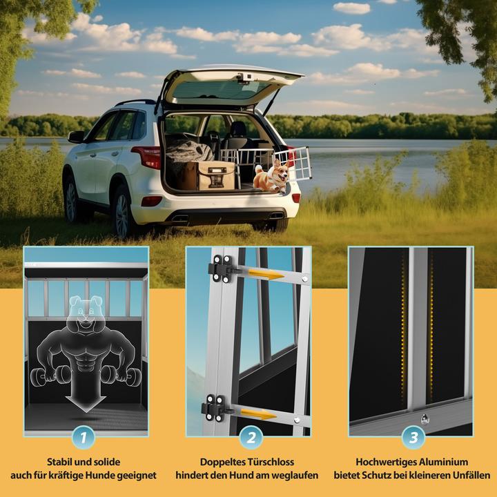 Produktbild Cadoca Hundetransportbox (Hund, Atmungsaktiv)