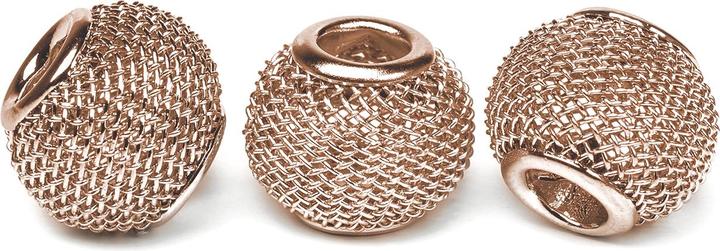 Image du produit Hobby & Crafting Fun Perle de filet, perle à gros trous, environ 12 x 10 mm