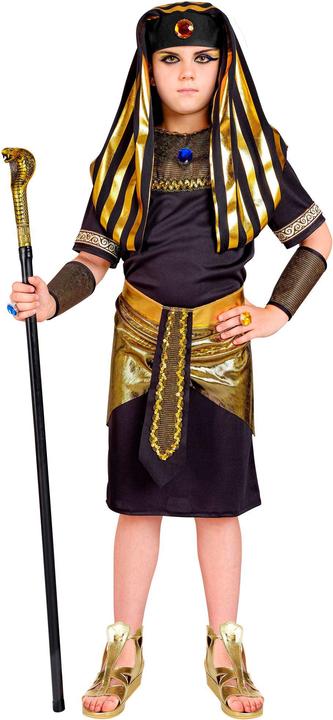 Actual product image Widmann PHARAOH (tunic, belt, collar, headdress), 128 cm / 5-7 years