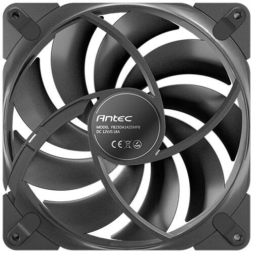 Image du produit Antec Tranquil 140, 140mm x 25mm Case Fans, PWM Fans, 1500RPM, 85.96CFM, 1.79mmHO, 4 Pin PWM Connec (140 mm, 1 x)