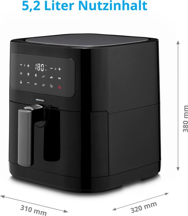 Produktbild Medion Heissluft-Fritteuse MD 11740