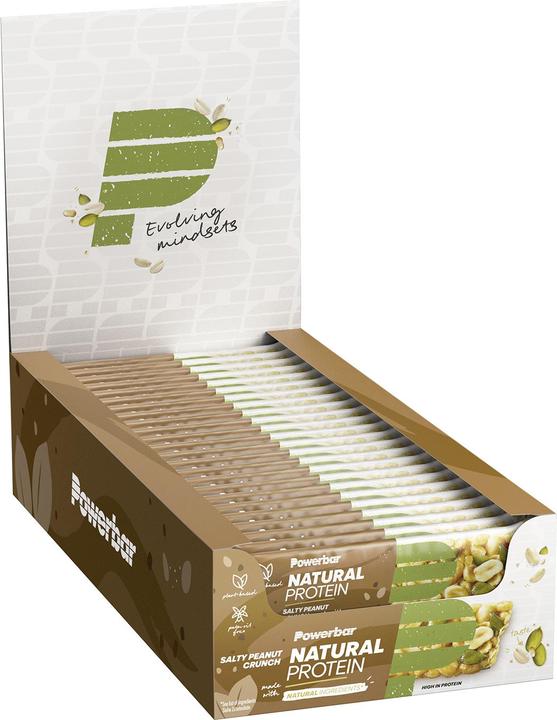 Produktbild Powerbar Natural Protein (Knuspern, Salzige Erdnuss, 18 Stk., 720 g)