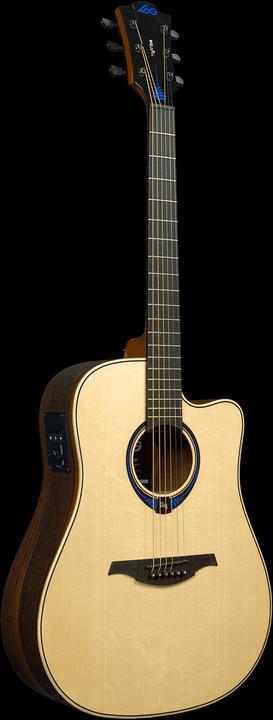Produktbild LÂG HyVibe30DCE (Halbakustik Gitarre, Fichtenholz)