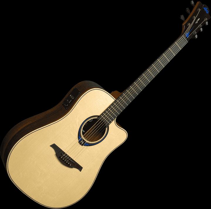 Produktbild LÂG HyVibe30DCE (Halbakustik Gitarre, Fichtenholz)