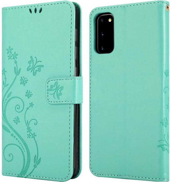Produktbild Cadorabo Flower Book Cover (Samsung Galaxy S20)
