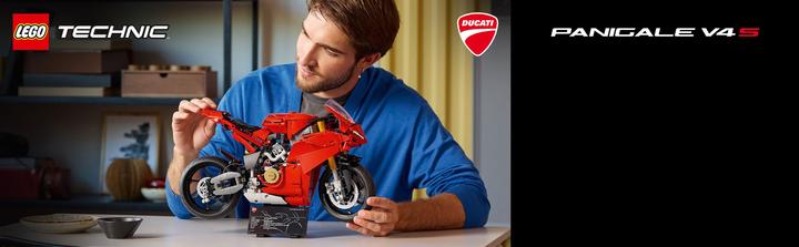 Produktbild LEGO Ducati Panigale V4 S Motorrad (42202, LEGO Technic)