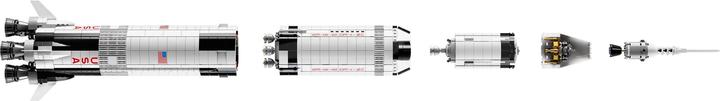 Actual product image LEGO NASA Apollo Saturn V (92176, LEGO Ideas, LEGO Rare Sets)
