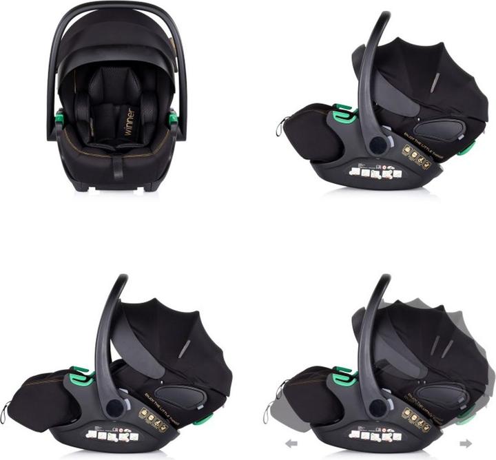 Produktbild Chipolino Set Babyschale Isofix Station (Babyschale, ECE R129/i-Size Norm)
