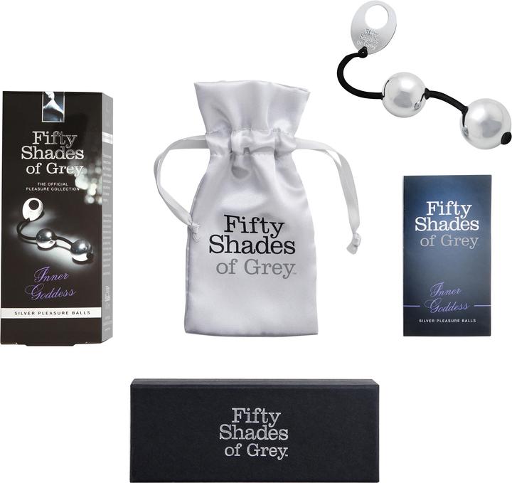 Produktbild Fifty Shades of Grey Inner Goddess Silver Pleasure Balls