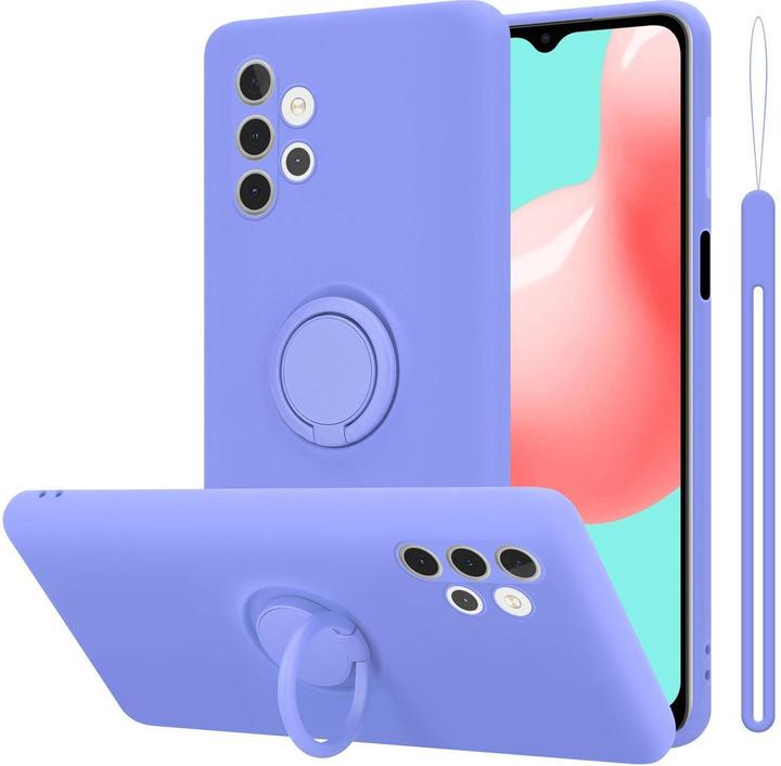 Productafbeelding Cadorabo TPU Vloeibare Ring Silicone Hoesje (Samsung Galaxy A32 5G)
