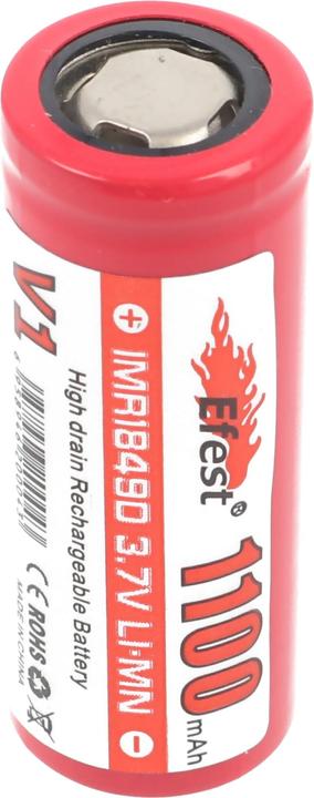 Actual product image Efest Battery IMR 18490 V1 (18490)