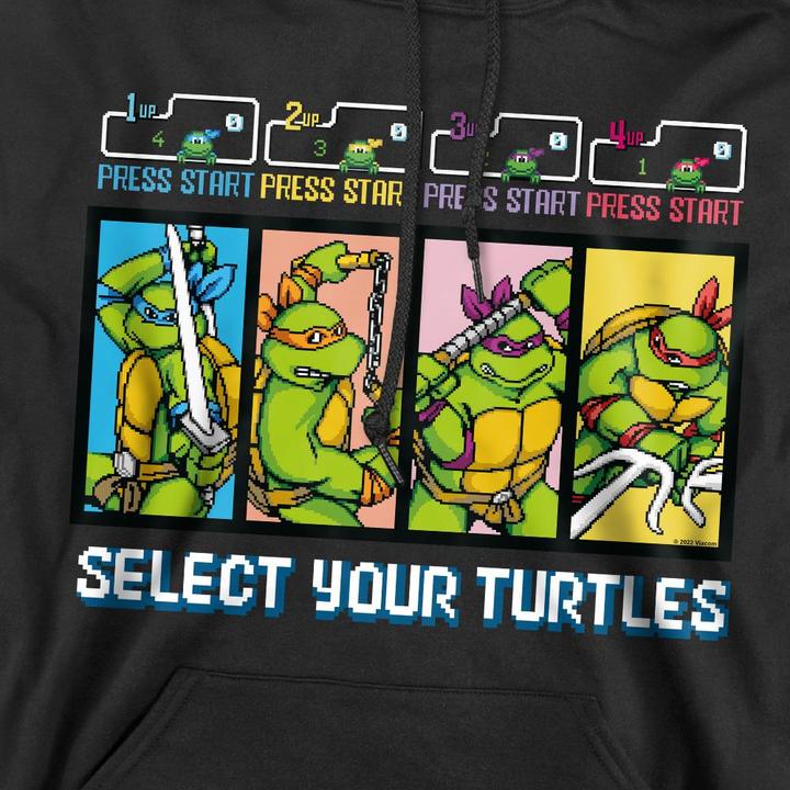 Immagine prodotto Teenage Mutant NT Select Your Turtles Felpa con Cappuccio Uomo (L)