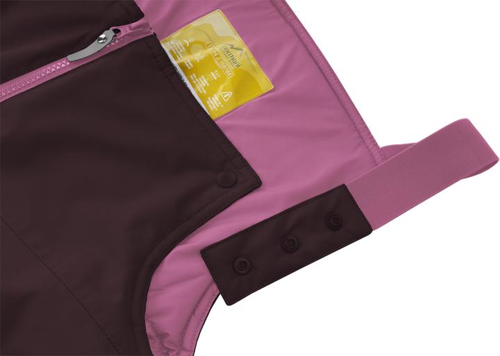 Actual product image Normani Children's winter trousers with braces "Ulukhaktok" - 9029 (170)