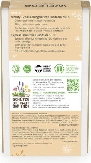 Produktbild Weleda Geschenkset Sanddorn 2022