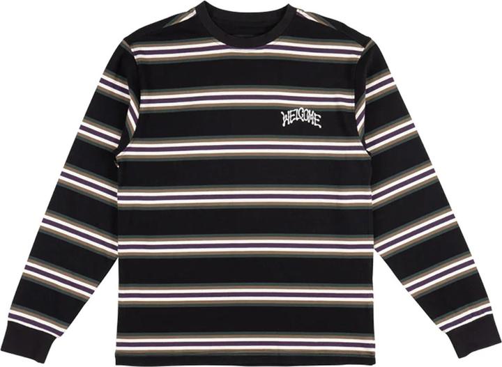 Actual product image Welcome Thelema Stripe Yarn-Dyed Longsleeve Knit (S)