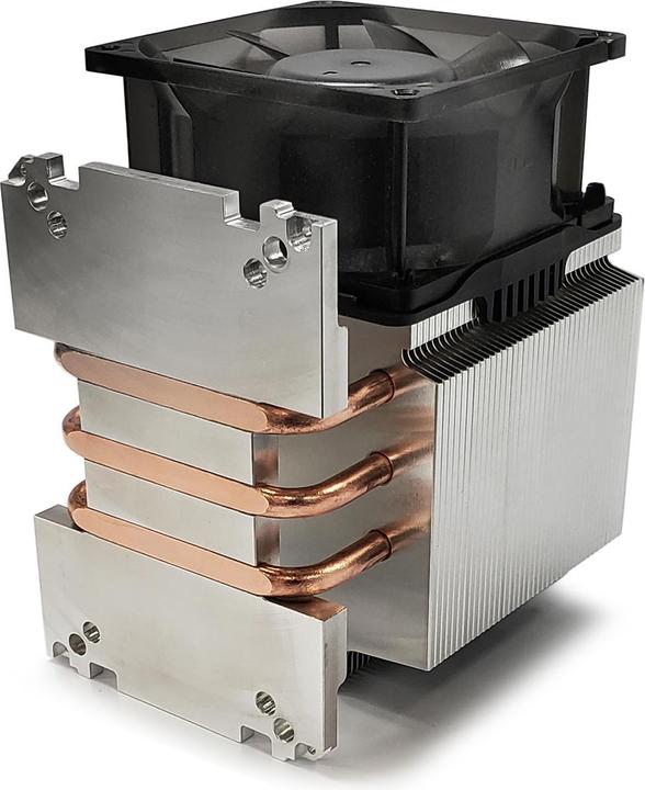 Produktbild Dynatron N6 Intel CPU Kuehler 3U 4189-4-5 P4-P5 od. P+ Aluminiumstapelrippe mit Heat Pipes Aktiv mit PWM und (110 mm)