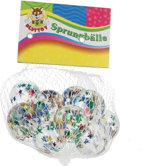 Produktbild Besttoy Sprungball-Set - Sterne ca. 27 mm - 12 Stück