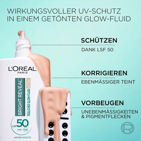 Produktbild L'Oréal Paris Bright Reveal (Sonnenmilch, SPF 50+, 50 ml, 50 g)