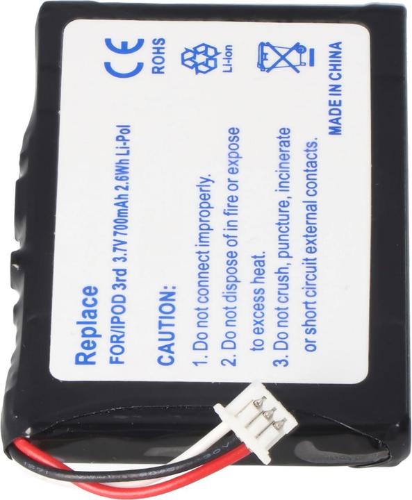 Immagine prodotto AccuCell Akku Apple iPod-3, 616-0159, E225846