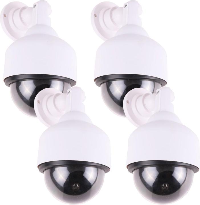 Actual product image Benson Dummy surveillance camera with red operating LED, set of 4