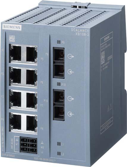 Produktbild Siemens 6GK5108-2BD00-2AB2 SCALANCE (8 Ports)