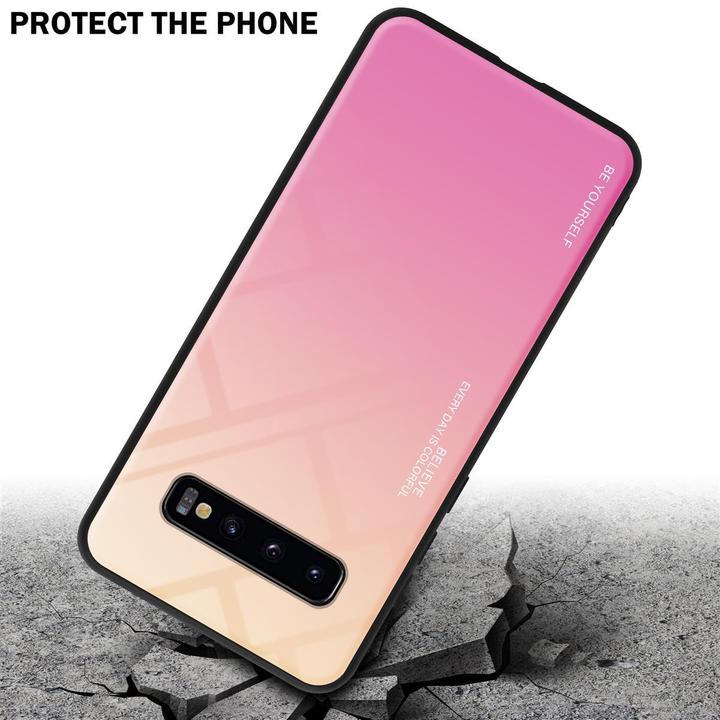 Immagine prodotto Cadorabo Copertura in vetro TPU 2 colori (Samsung Galaxy S10+)