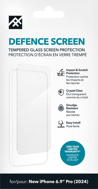 Productafbeelding Zagg Defensie Glas (1 Stuk, Apple iPhone 16 Pro Max)