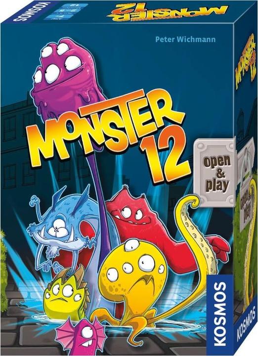 Actual product image Kosmos Family game Monster 12 (German)