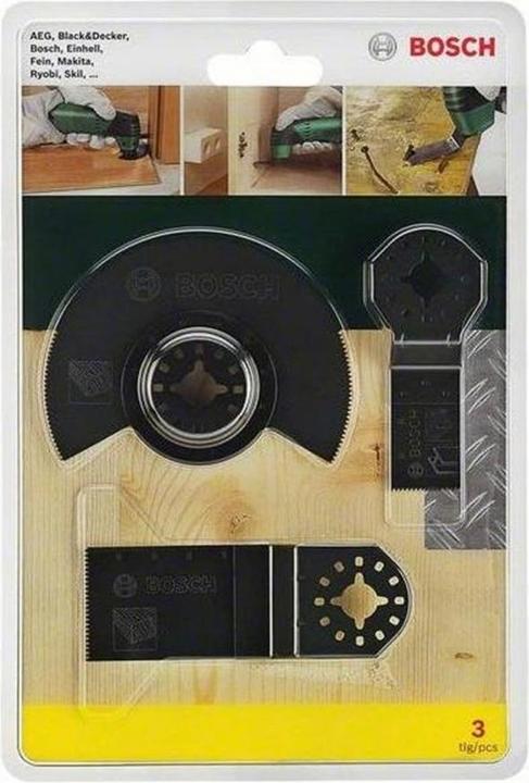 Produktbild Bosch Zubehör Starlock Starter-Set Holz, 3-teilig, für Multifunktionsgeräte