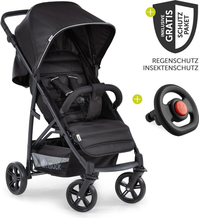 Produktbild Hauck Buggys & Sportwagen Buggy Rapid 4 inkl. XXL Zubehörpaket & Buggy-Lenkrad