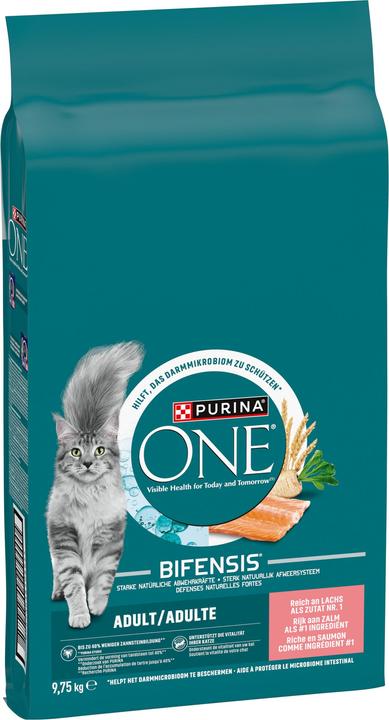 Purina ONE Salmone e cereali integrali per adulti (Adulto, 1 pz., 9750 g)