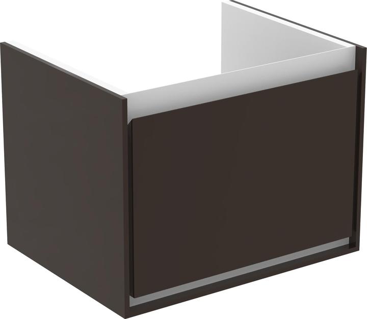 Produktbild Ideal Standard IDS Waschtischunterschrank CONNECT AIR 535mm f Cube Air 60cm b. ma / weiss matt (53 x 41 x 40 cm)
