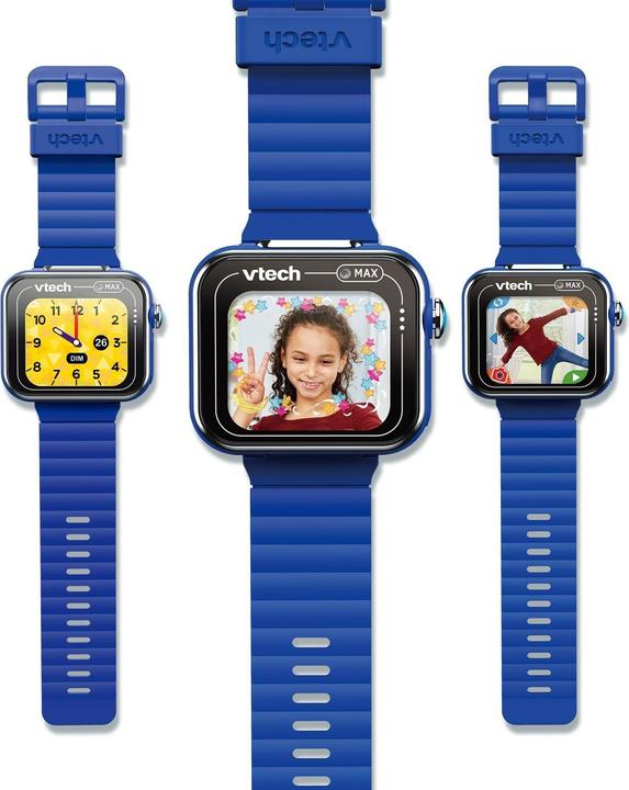 Actual product image VTech KidiZoom Smartwatch MAX bleue