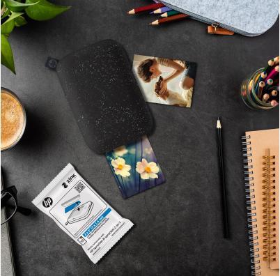 Actual product image HP Sprocket Fotopapier Zink (290 g/m², Photo (5x7.6cm), 50 x)