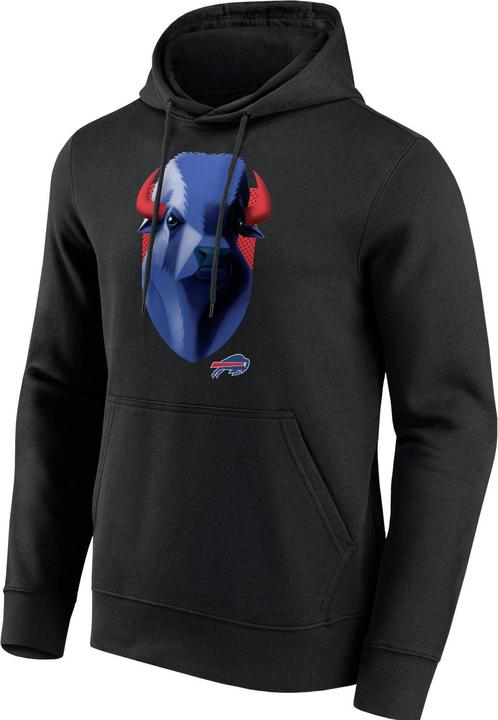 Fanatics NFL Fleece Hoody - ILLUSTRATION Buffalo Bills - L (L)