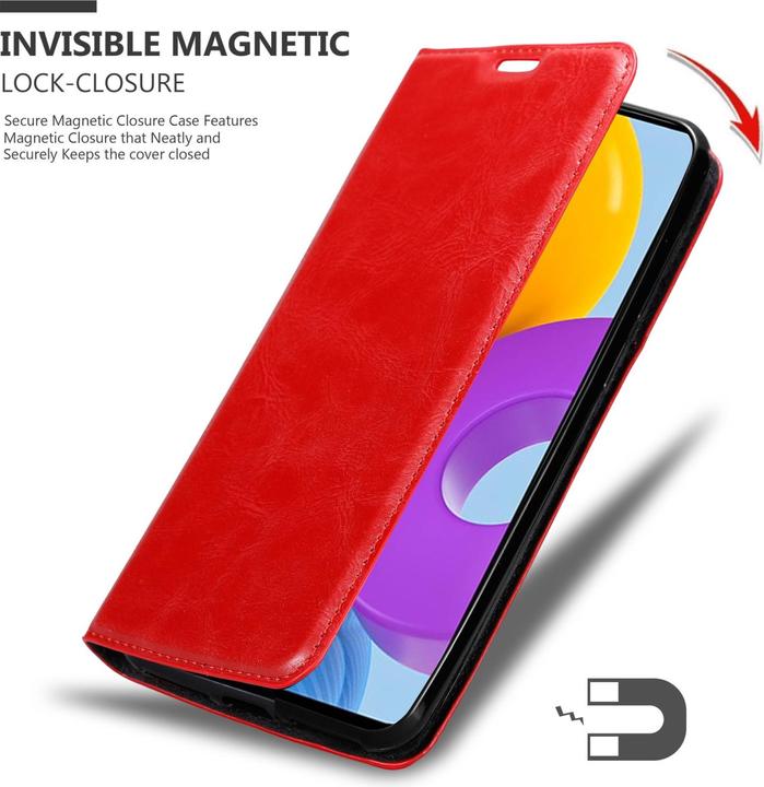 Immagine prodotto Cadorabo Libro Invis. Coperchio magnetico (Samsung Galaxy M52 5G)