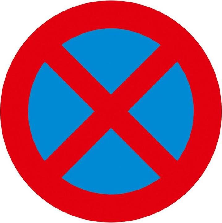 Produktbild Moravia PROline-thermo Bodenmarkierung Symbol "Halteverbot"