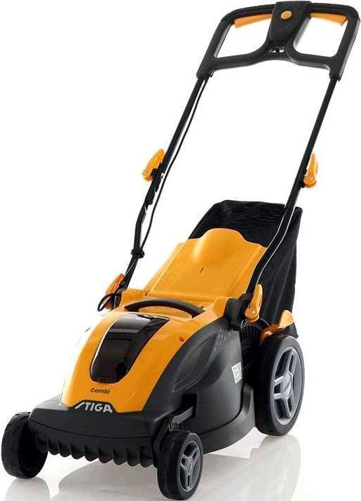 Produktbild Stiga COMBI 344e Akku Rasenmäher inkl. Akku, inkl. Ladegerät, Einstellbarer Holm, Softgriff, mit S (Akkubetrieb)