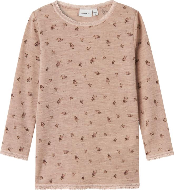 Actual product image Name it Nmfwang Wool Needle Ls Top Noos (92)