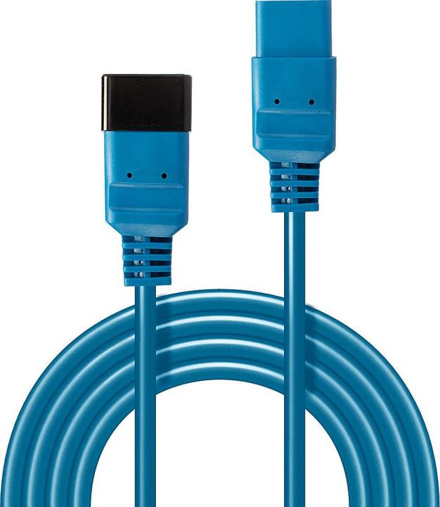 Produktbild Lindy 2m IEC C19 auf IEC C20 Verlaengerung blau (2 m)
